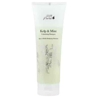 100% PURE, Volumizing Shampoo, Kelp & Mint , 8 fl oz (236 ml) - Asian Beauty