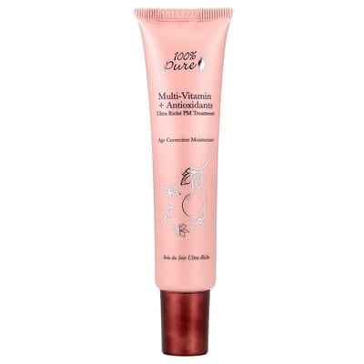100% PURE, Multi-Vitamin + Antioxidants Ultra Rich������ PM Treatment, 1