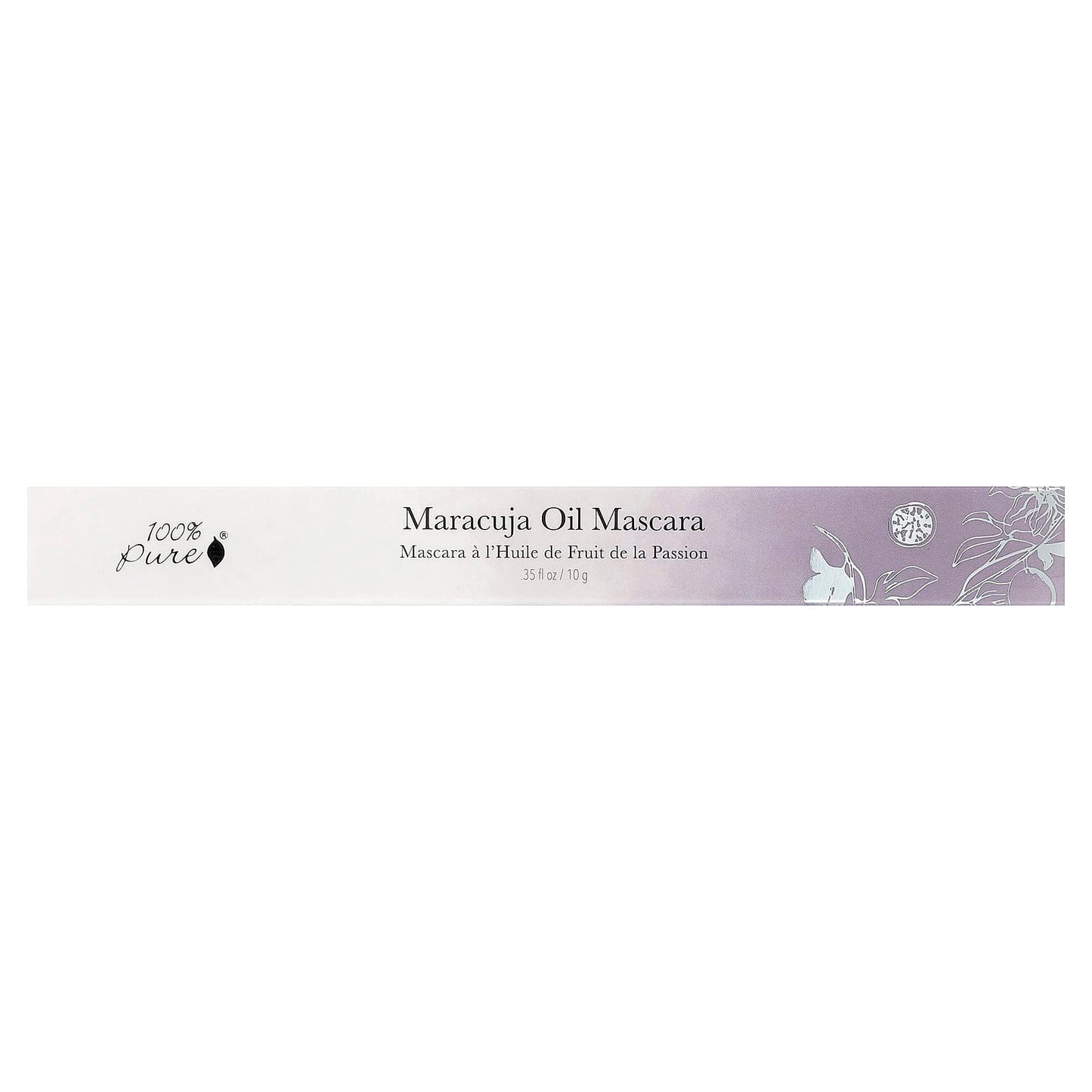100% PURE, Maracuja Oil Mascara, Dark Chocolate, 0.35 fl oz (10 g) - Asian Beauty