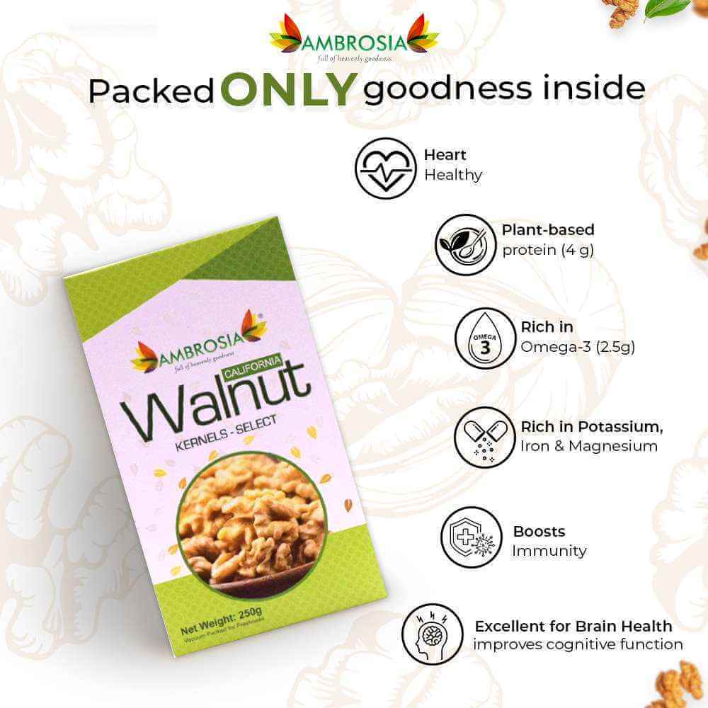 Premium California Walnuts Selected 250g
