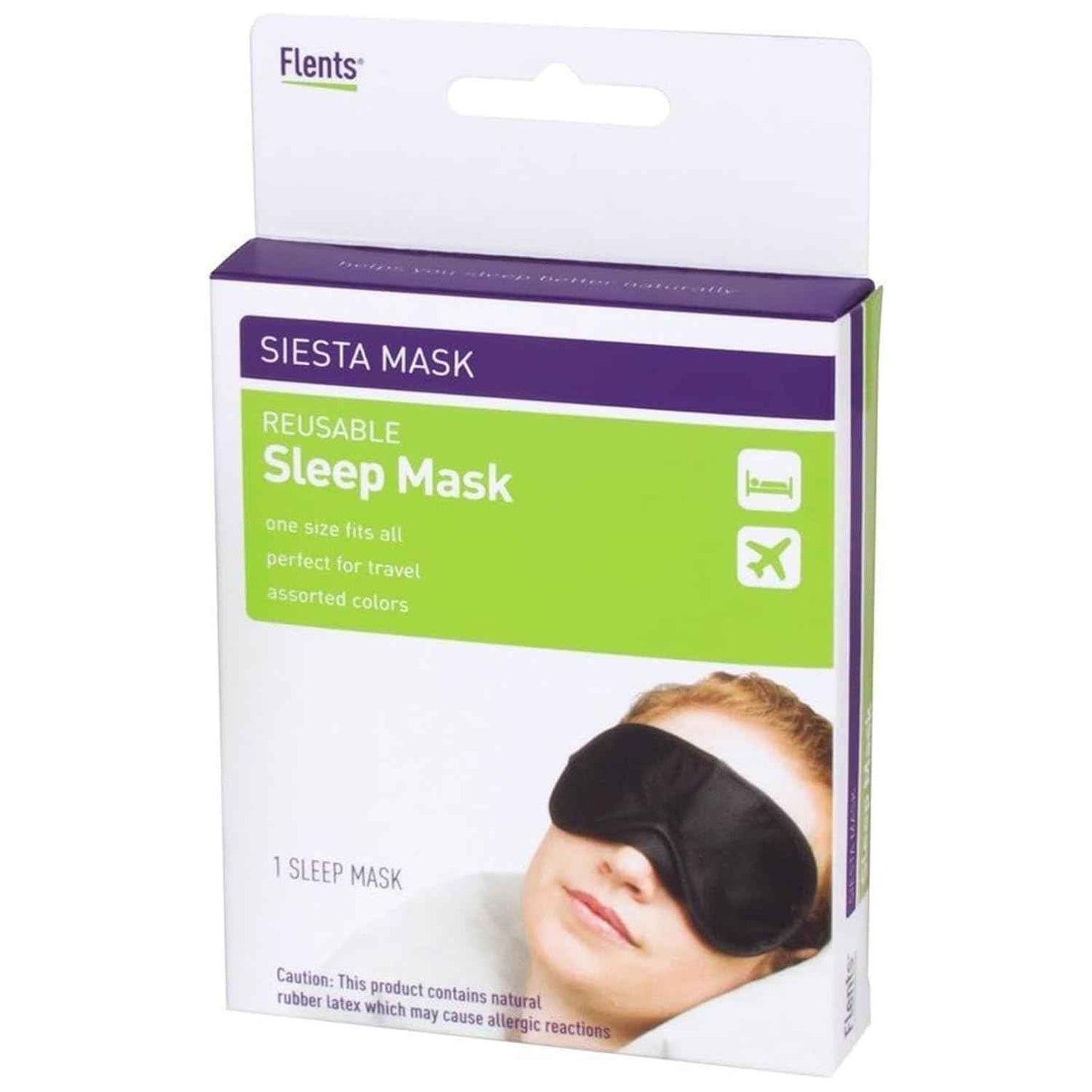 Flents Siesta Mask Reusable Sleep Mask - Asian Beauty