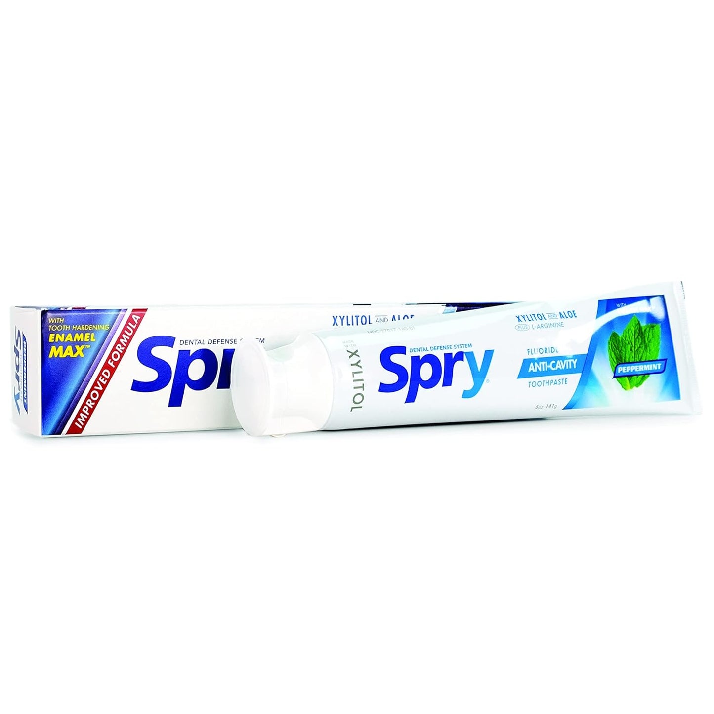 Spry Toothpaste Peppermint 4 oz (113 g) 4 Ounces - Asian Beauty