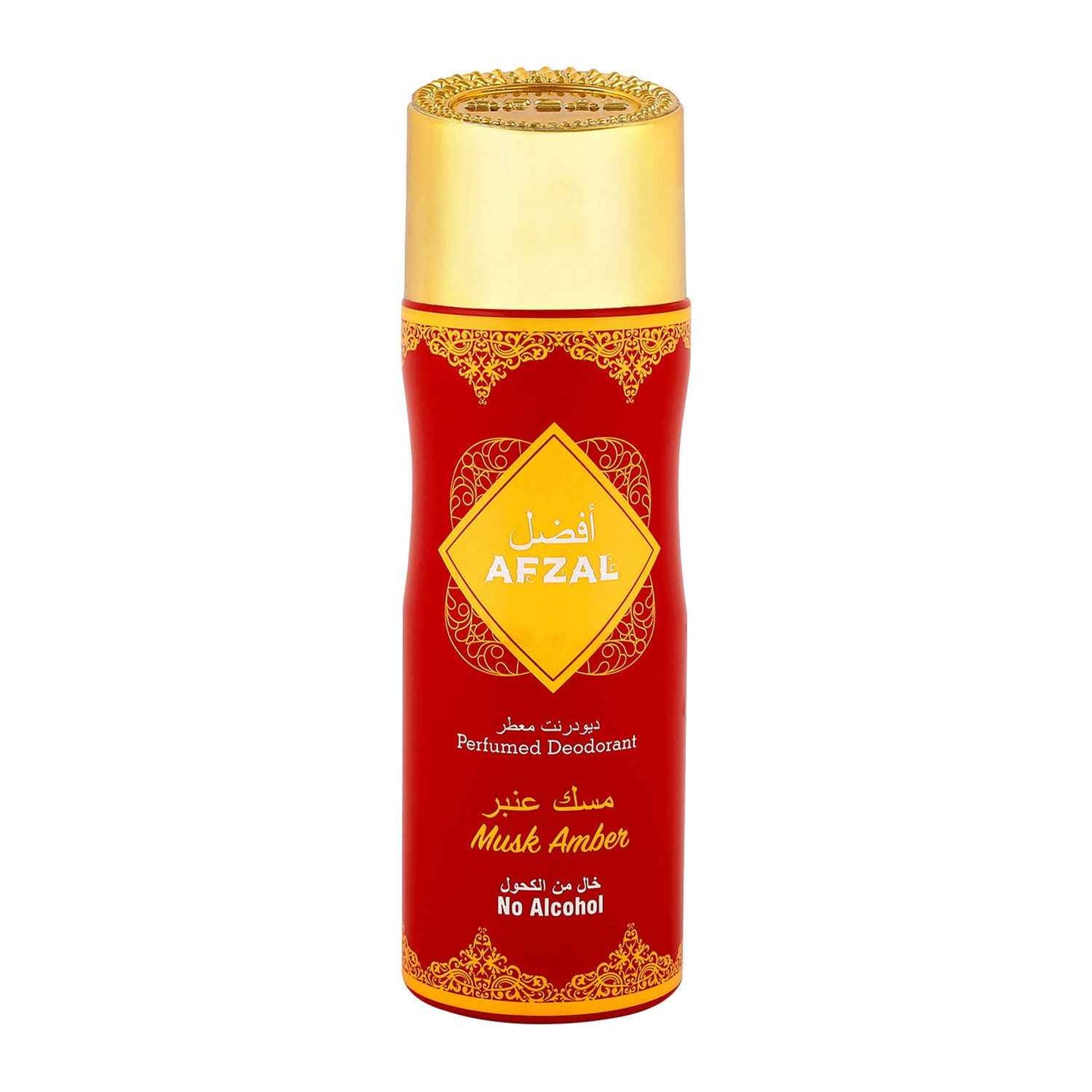 Afzal Non Alcoholic Musk Amber Deodorant For Men (200ml)
