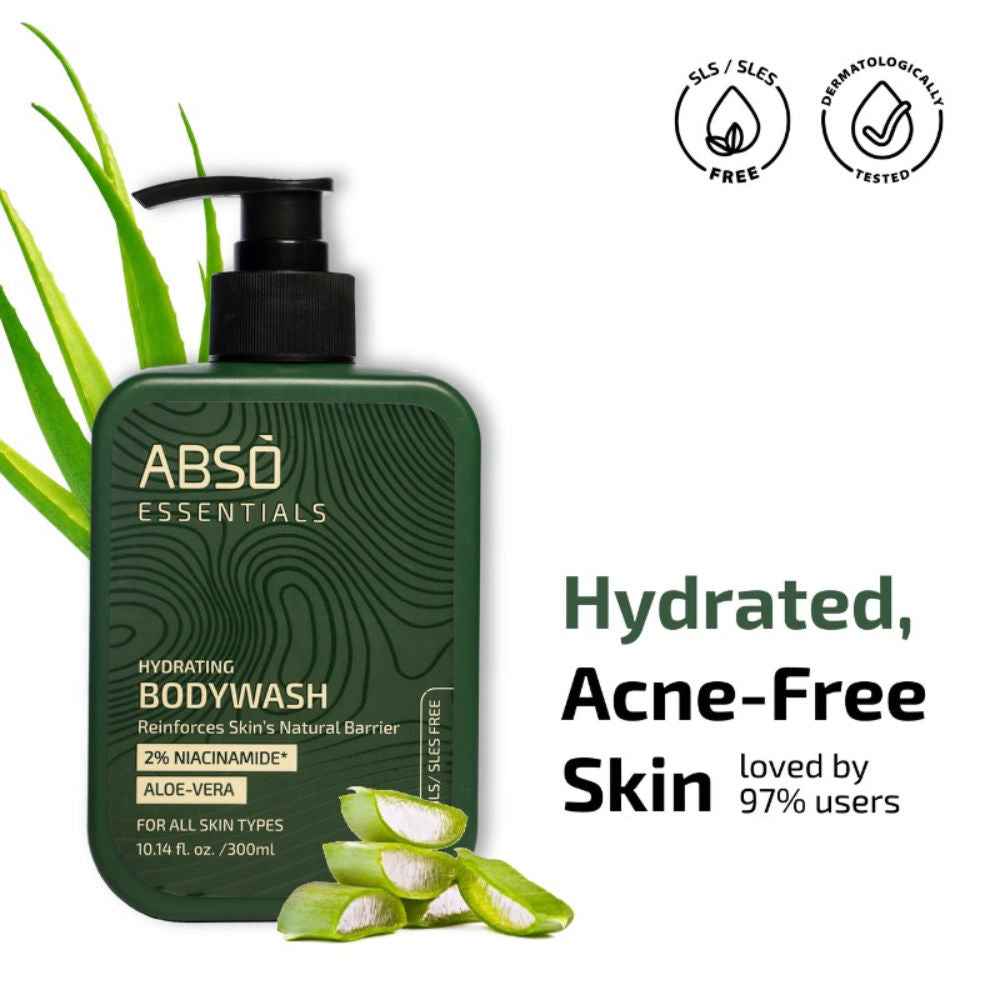 ABSO Essentials Hydrating Body Wash With Niacinamide (300ml)