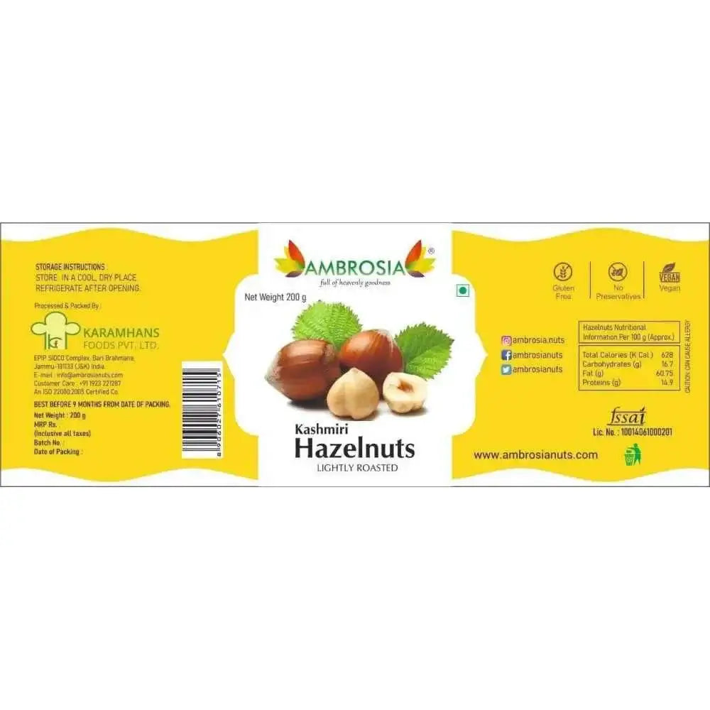 premium hazelnut snack pack