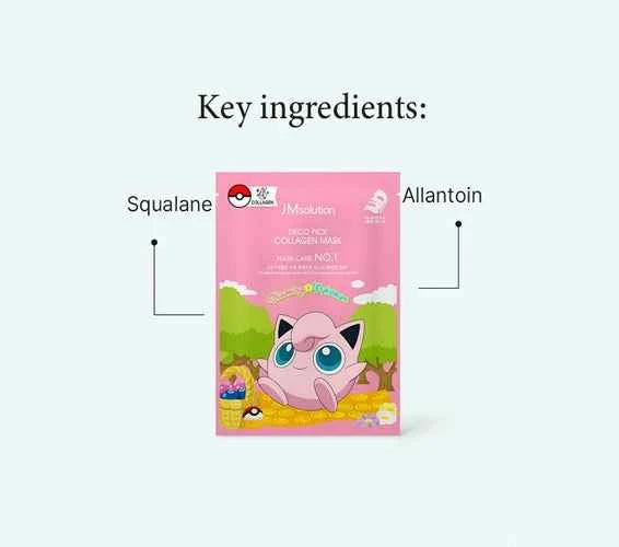 JM Solution x Pokémon Deco Pick Collagen Mask (Limited Edition)