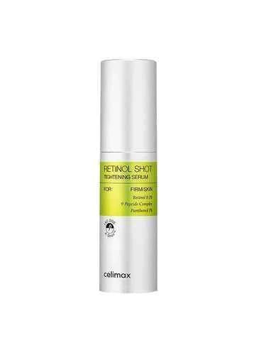 CELIMAX Retinol The VITA-A Shot Tightening Serum (30ml) | 0.1% Pure Retinol + 9-Peptide Complex | Anti-Aging Night Serum for Wrinkles & Pores