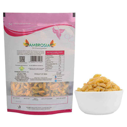 Indian Raisins Dried Seedless Grapes 500gm
