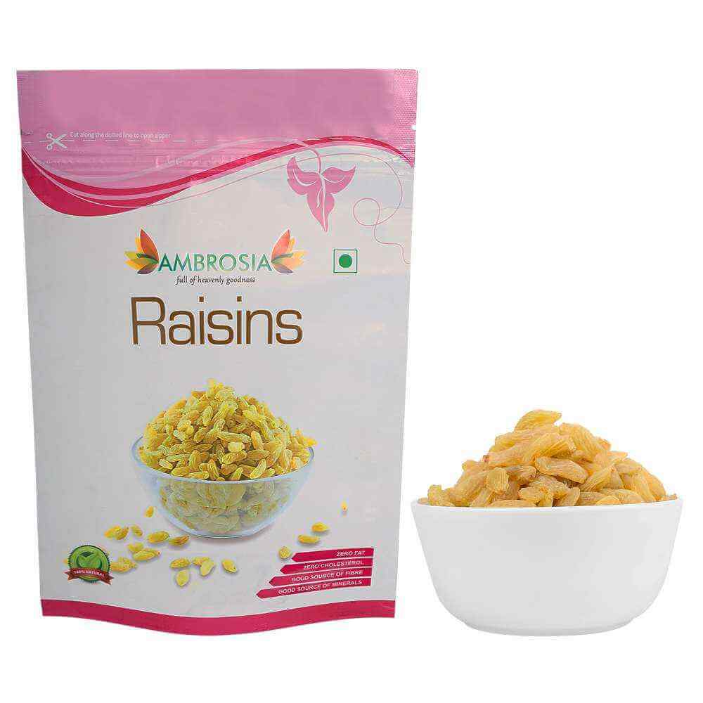 Indian Raisins Dried Seedless Grapes 500gm