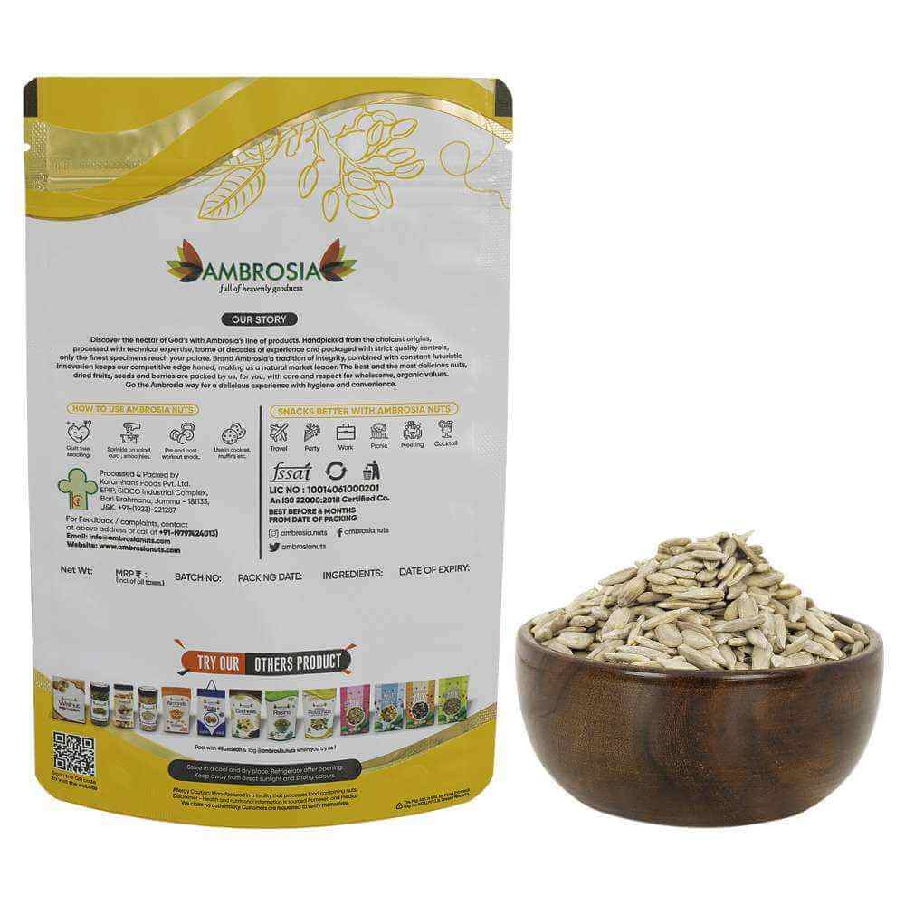 raw unroasted sunflower seeds