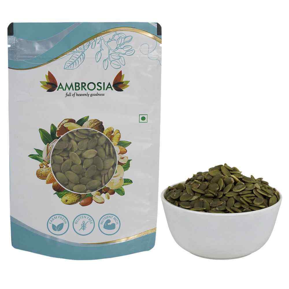 raw pumpkin seeds snack