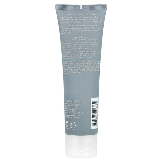 100% PURE, Charcoal Clay Cleanser, 2.7 fl oz (80 ml)