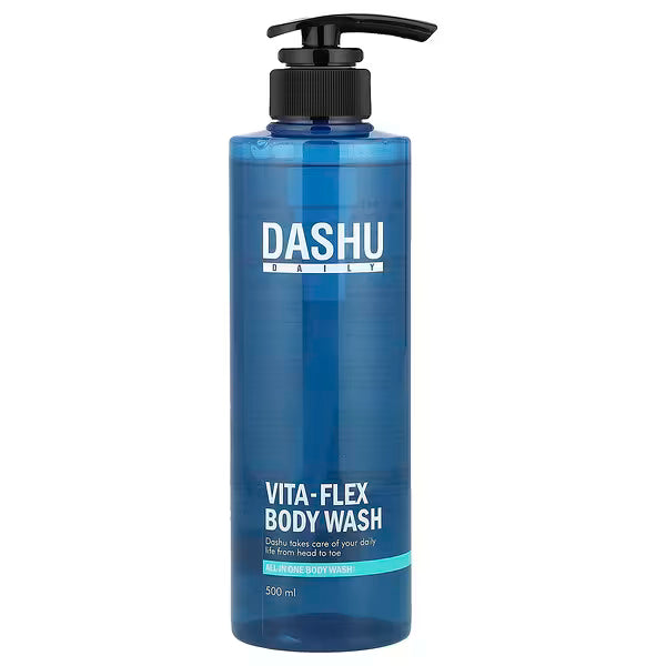 Dashu, Daily, Vita-Flex Body Wash, All In One Body Wash, 500 ml (Discontinued Item)