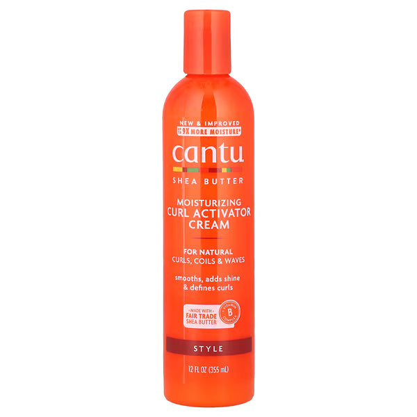 Cantu, Shea Butter, Moisturizing Curl Activator Cream, 12 fl oz (355 ml)