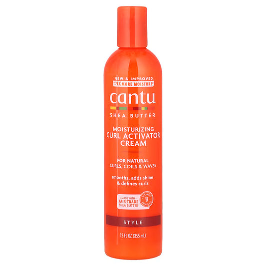 Cantu, Shea Butter, Moisturizing Curl Activator Cream, 12 fl oz (355 ml)