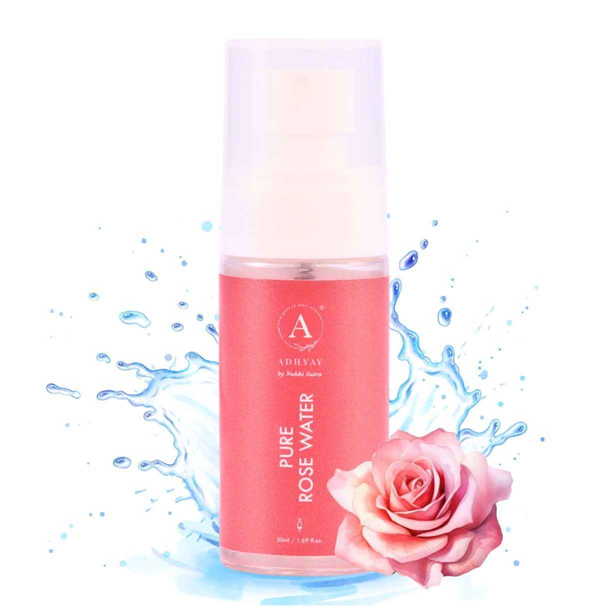 Adhyay Pure Rose Water (150g)