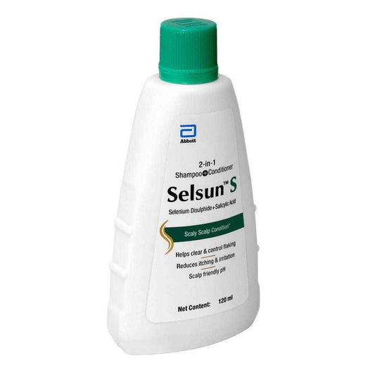 Selsun Suspension-S Anti-Dandruff 2-in-1 Shampoo & Conditioner 120ml