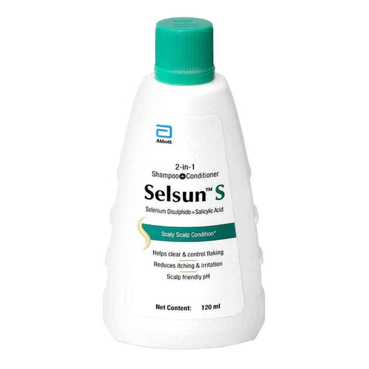 Selsun Suspension-S Anti-Dandruff 2-in-1 Shampoo & Conditioner 120ml