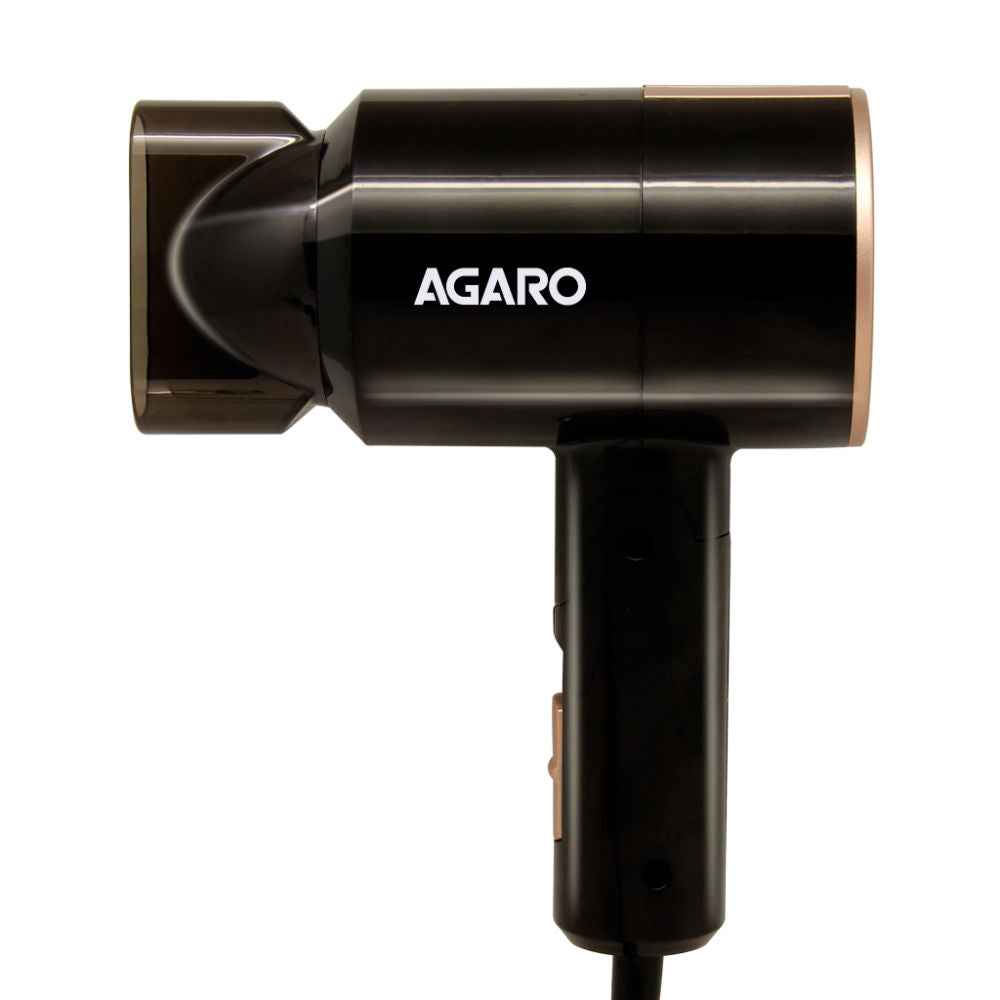 AGARO HD-1211E Hair Dryer 1100W, Foldable Compact Design, 2 Heat Speeds & Cool Mode (1 pieces)