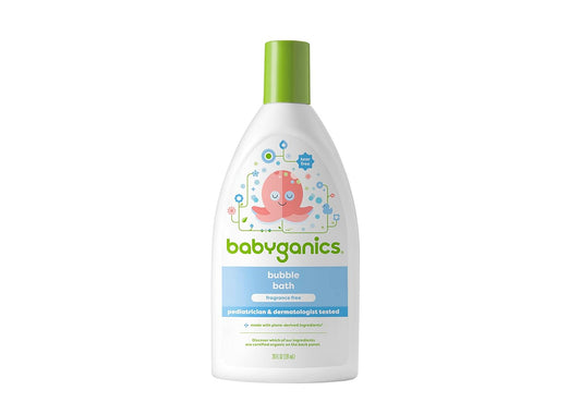 BabyGanics Bubble Bath, Fragrance Free, 20 Ounce - Asian Beauty