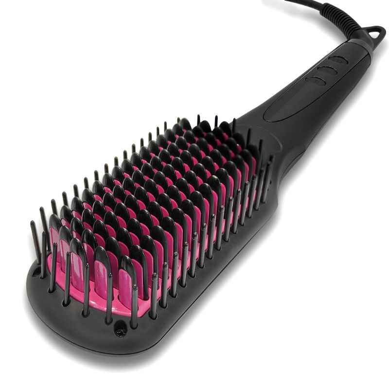 AGARO HSB2206 2-in-1 Hair Straightener & Comb | Ionic Technology, Anti-Scald, Auto Shut-Off (1 pieces)