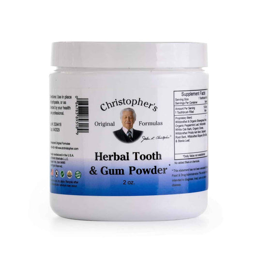 Christopher's Original Formulas, Herbal Tooth & Gum Powder, 2 oz - Asian Beauty