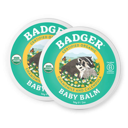 Badger Baby Balm Organic Baby Skin Care With Olive Fruit Oil - Asian Beauty