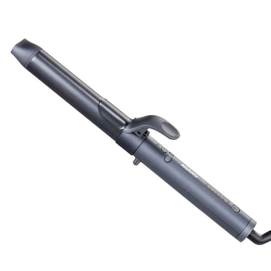 AGARO Prima Rotating Hair Curler with 32mm Ceramic Barrel, Easy Curling for Women, Black (1 pc)