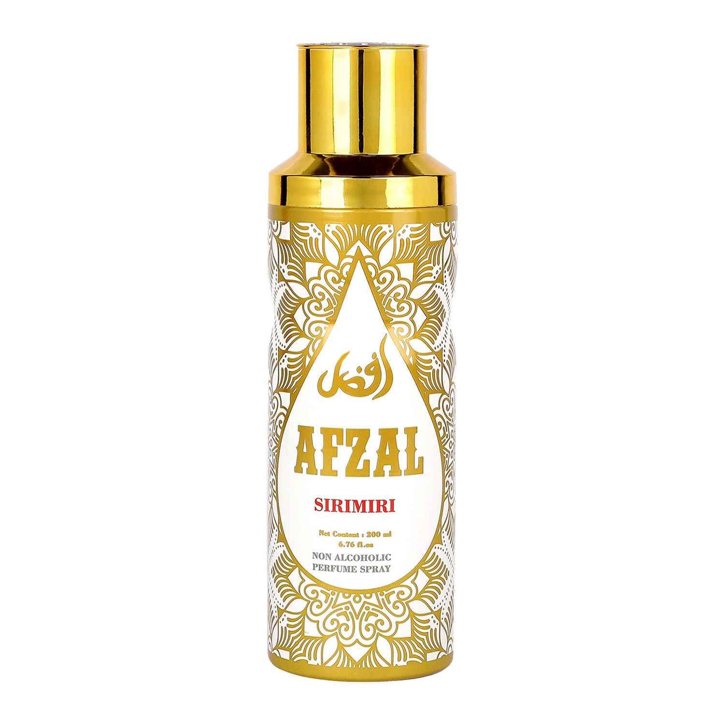 Afzal Non Alcoholic Sirmiri Deodorant For Men (200ml)