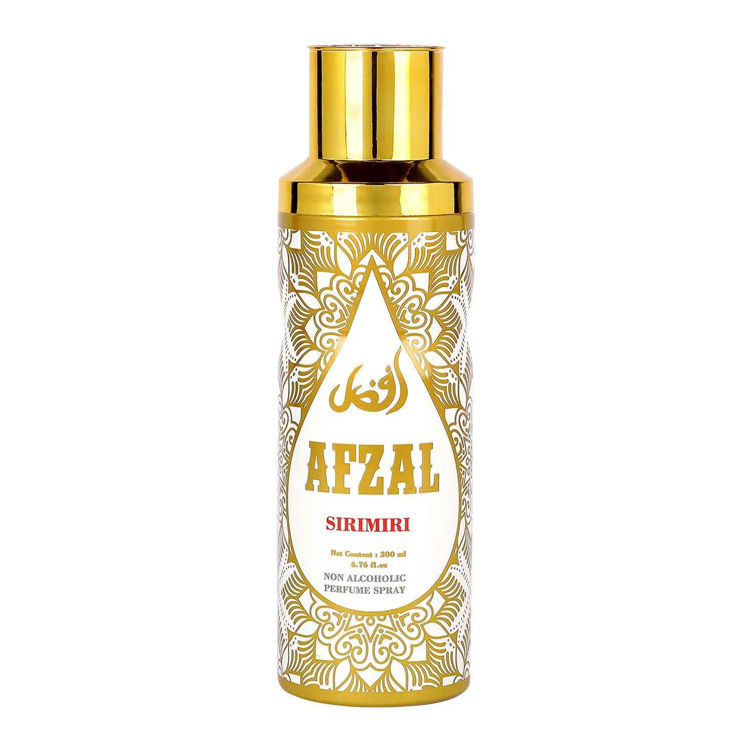 Afzal Non Alcoholic Sirmiri Deodorant For Men (200ml)