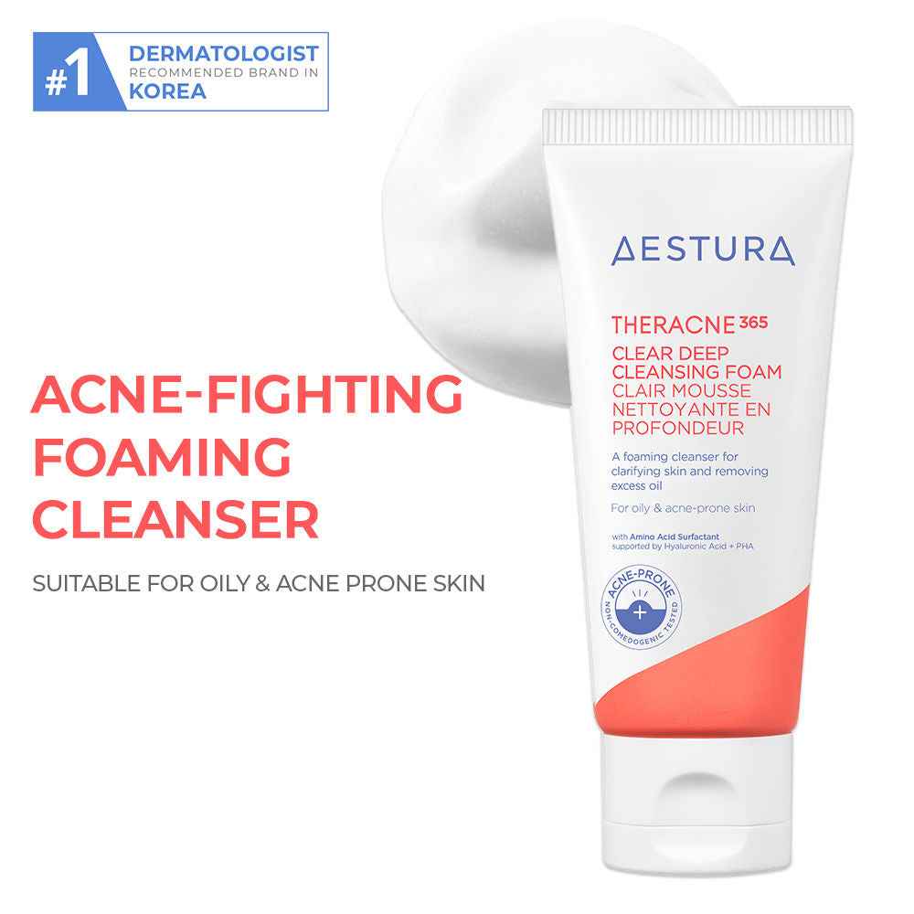 Aestura Theracne365 Clear Deep Cleansing Foam (60g)