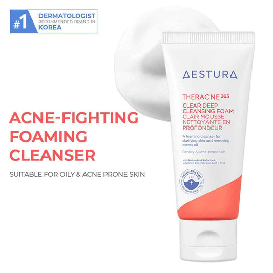 Aestura Theracne365 Clear Deep Cleansing Foam (60g)
