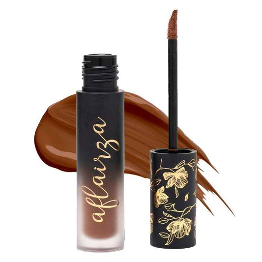 Aflairza Premium Velvet Liquid Eyeshadow & Eye Primer - Brown (5ml)