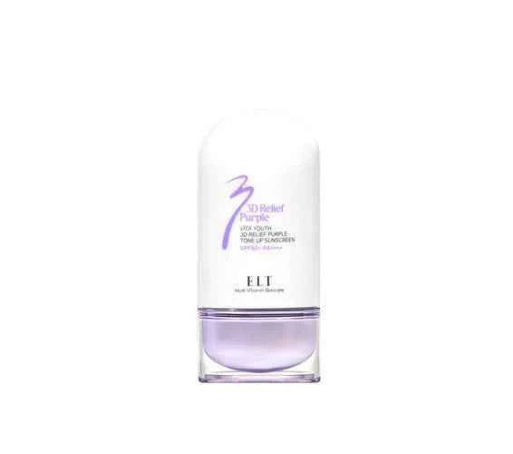 ELT Vita Youth 3D Relief Purple Tone Up Sunscreen SPF50 PA++++ 50ml
