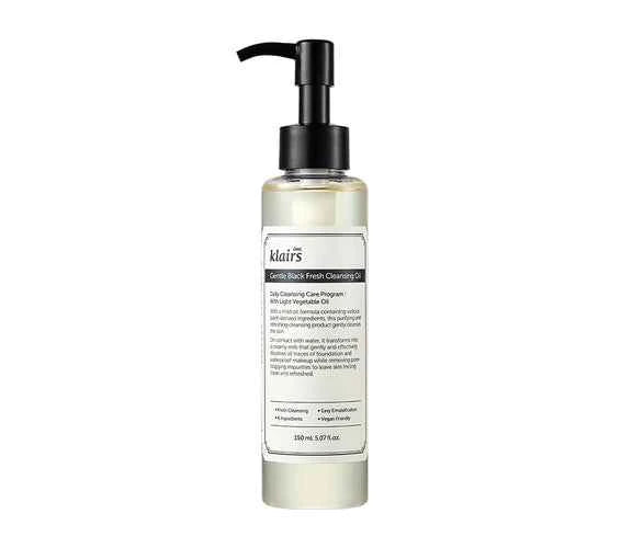 Dear Klairs Gentle Black Fresh Cleansing Oil 150ml