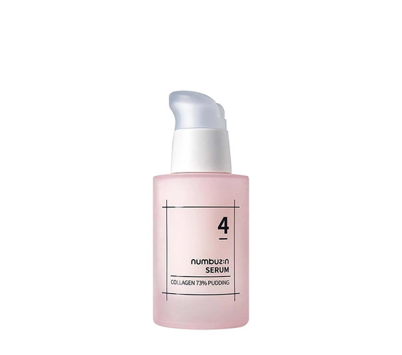Numbuzin No.4 Collagen 73% Pudding Serum 50ml - Bouncy Skin & Deep Hydration - Asian Beauty