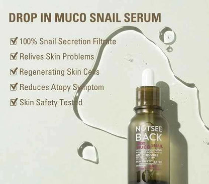 Notseeback Drop-In Muco Snail Essence 50ml
