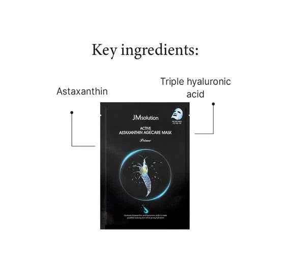 JM Solution Active Astaxanthin Agecare Mask Prime 30ml