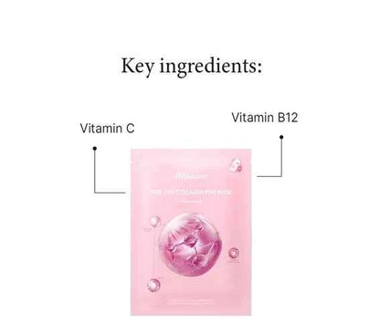 JM Solution Pure Fish Collagen Pink Mask 30ml