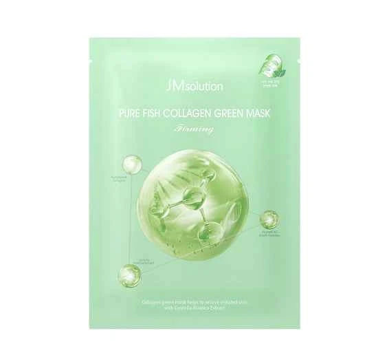 JM Solution Pure Fish Collagen Green Mask 30ml