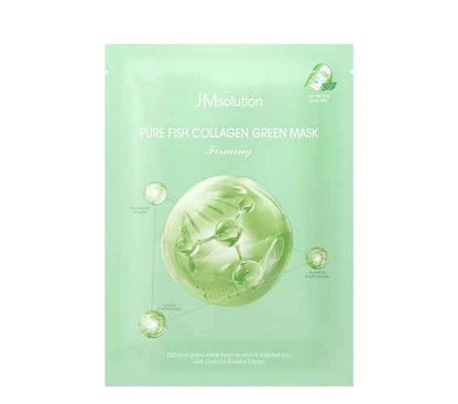 JM Solution Pure Fish Collagen Green Mask 30ml