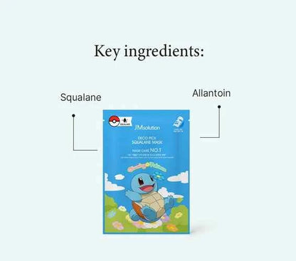 JM Solution x Pokémon Deco Pick Squalane Mask (Limited Edition)