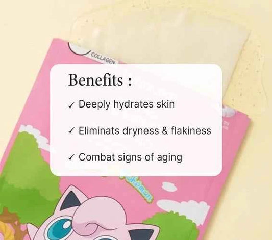 JM Solution x Pokémon Deco Pick Collagen Mask (Limited Edition)