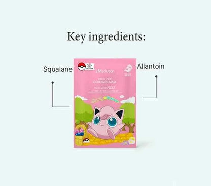JM Solution x Pokémon Deco Pick Collagen Mask (Limited Edition)