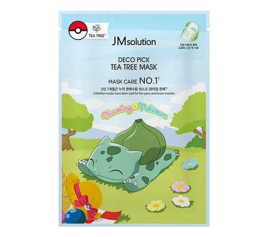 JM Solution x Pokémon Deco Pick Tea Tree Mask (Limited Edition)