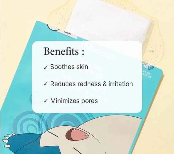 JM Solution Moa Seal Cica Mask — Snorlax Limited Edition