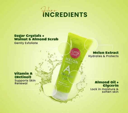 Cathy Doll Melon Sherbet Vitamin A Body Scrub Tightening