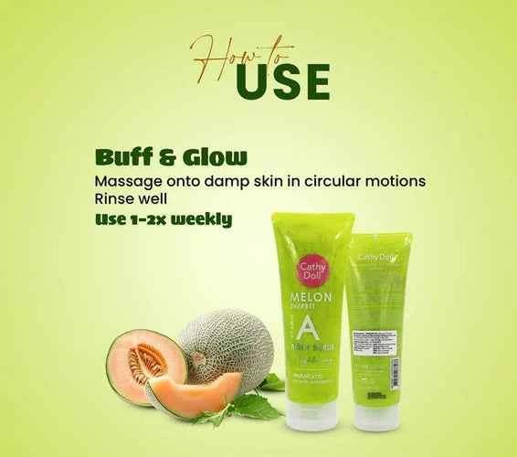 Cathy Doll Melon Sherbet Vitamin A Body Scrub Tightening