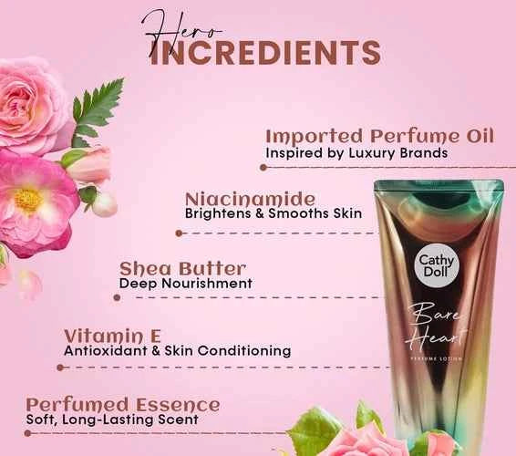 Cathy Doll Bare Heart Perfume Lotion