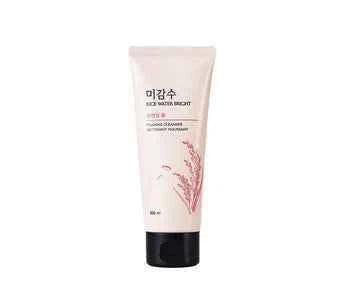 THE FACE SHOP Rice Water Bright Cleansing Foam 100ml | Brightening Face Wash with Rice Water | For Bright, Clean, Fresh Skin
